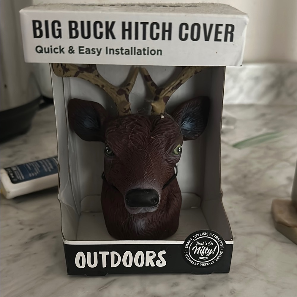 Big Buck Hitch Cover - Brown